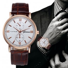 Classic Quartz Ultra Thin Men's Wrist Watch Special Fashion Gift Jewelry Accessories